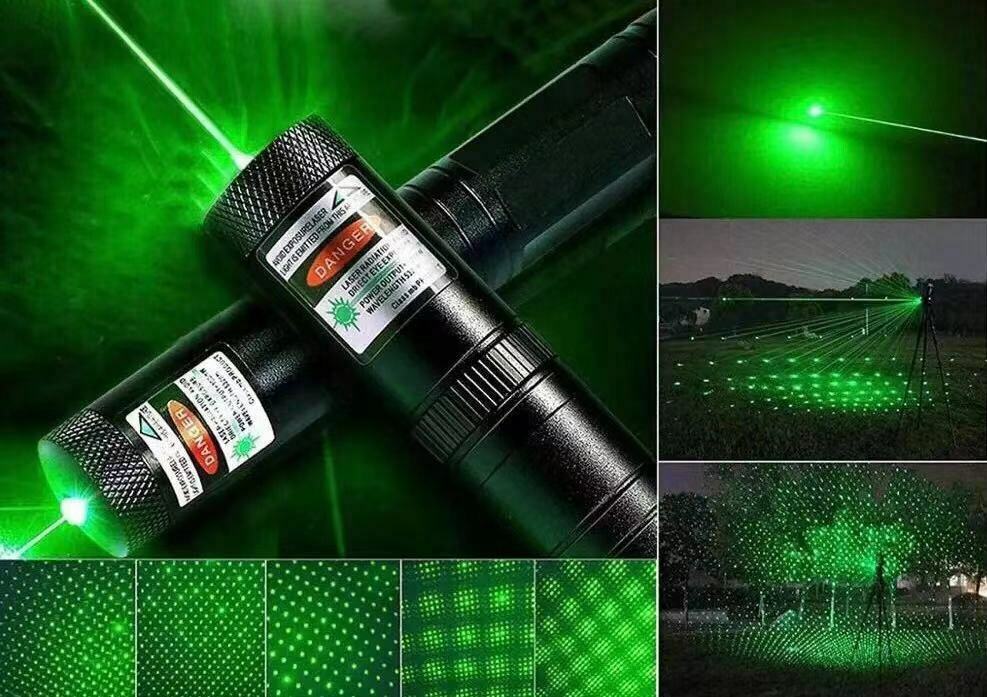 532nm 303 Green Laser Pointer Pen Visible Beam Light Lazer +18650+charger
