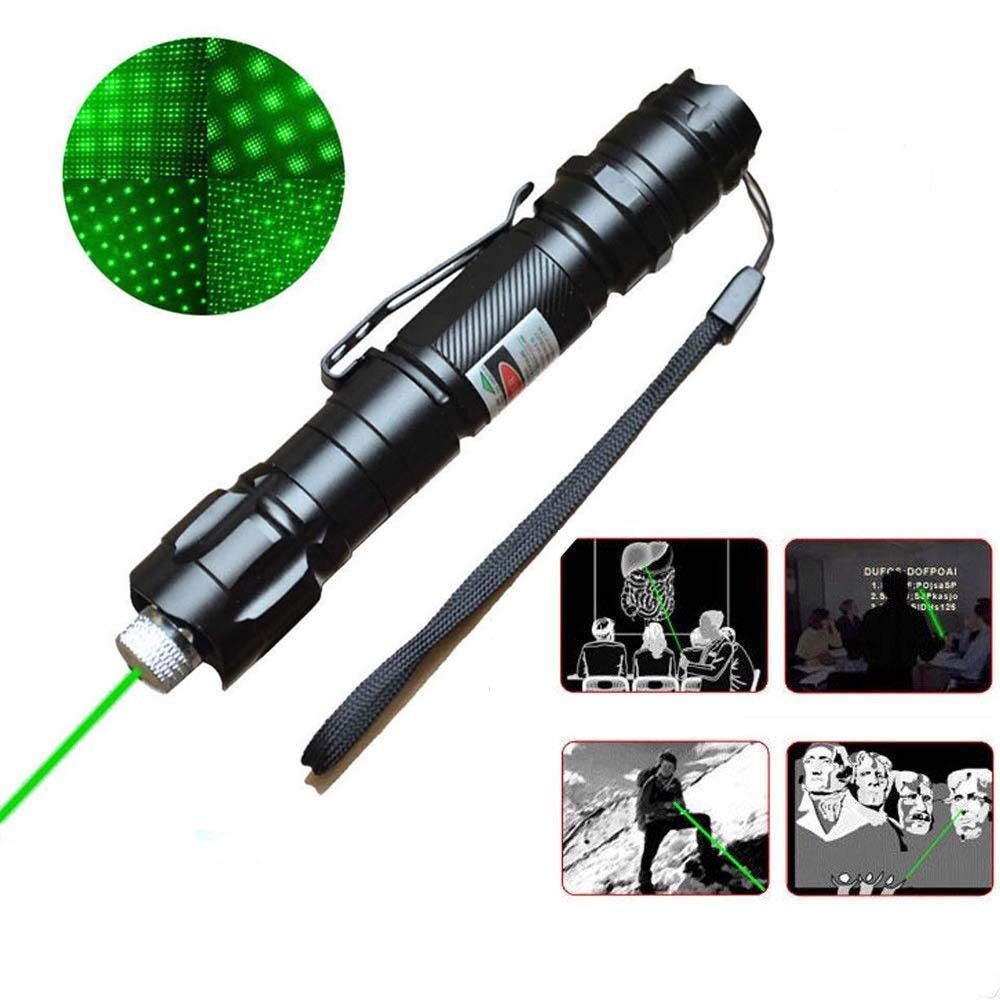 10 Miles Range 532 Nm Green Laser Pointer Pen Visible Beam Light (no Battery)