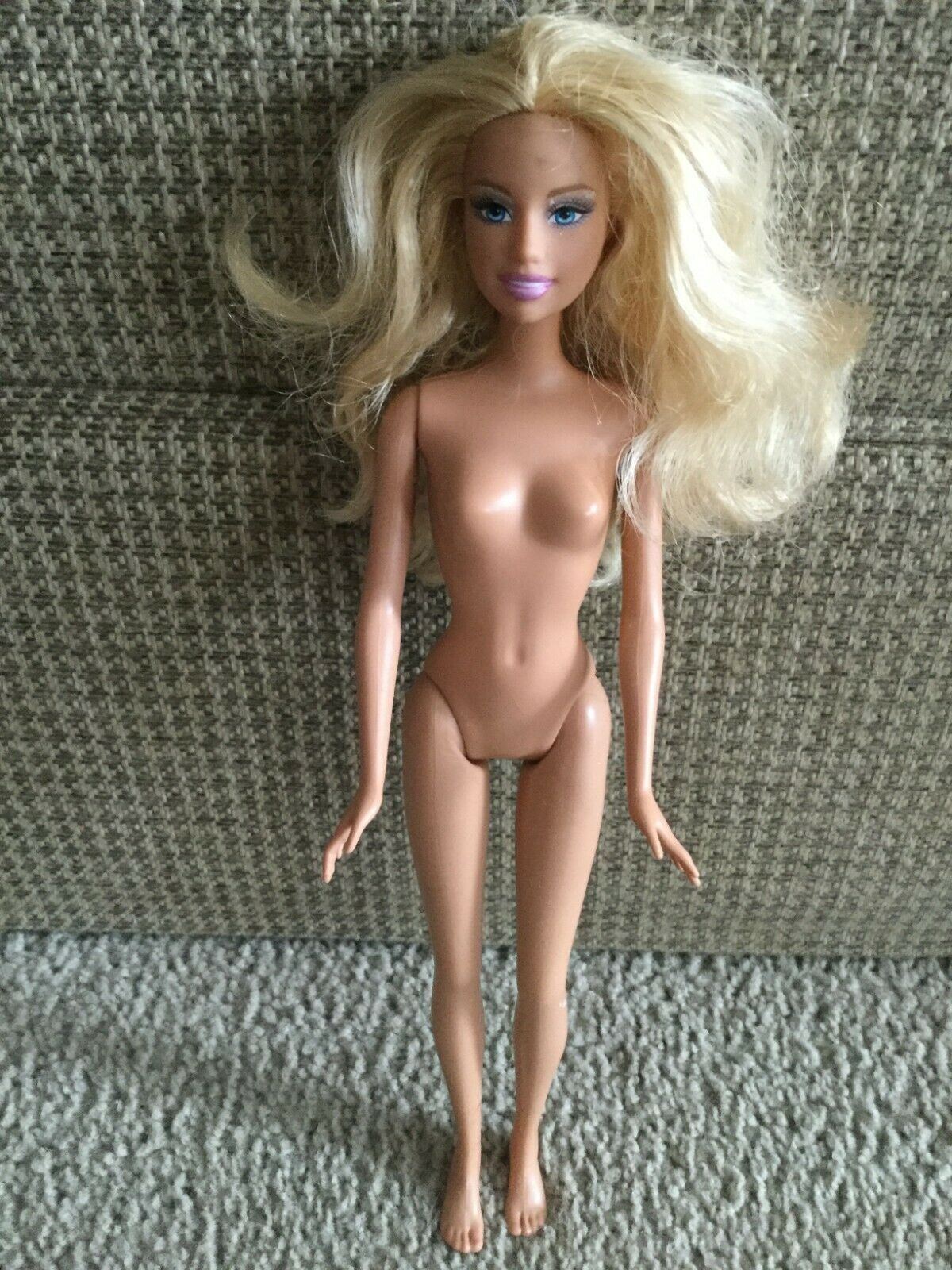 2007 Mattel Barbie As The Island Princess Island Maiden Nude Long Blond Hair Fla