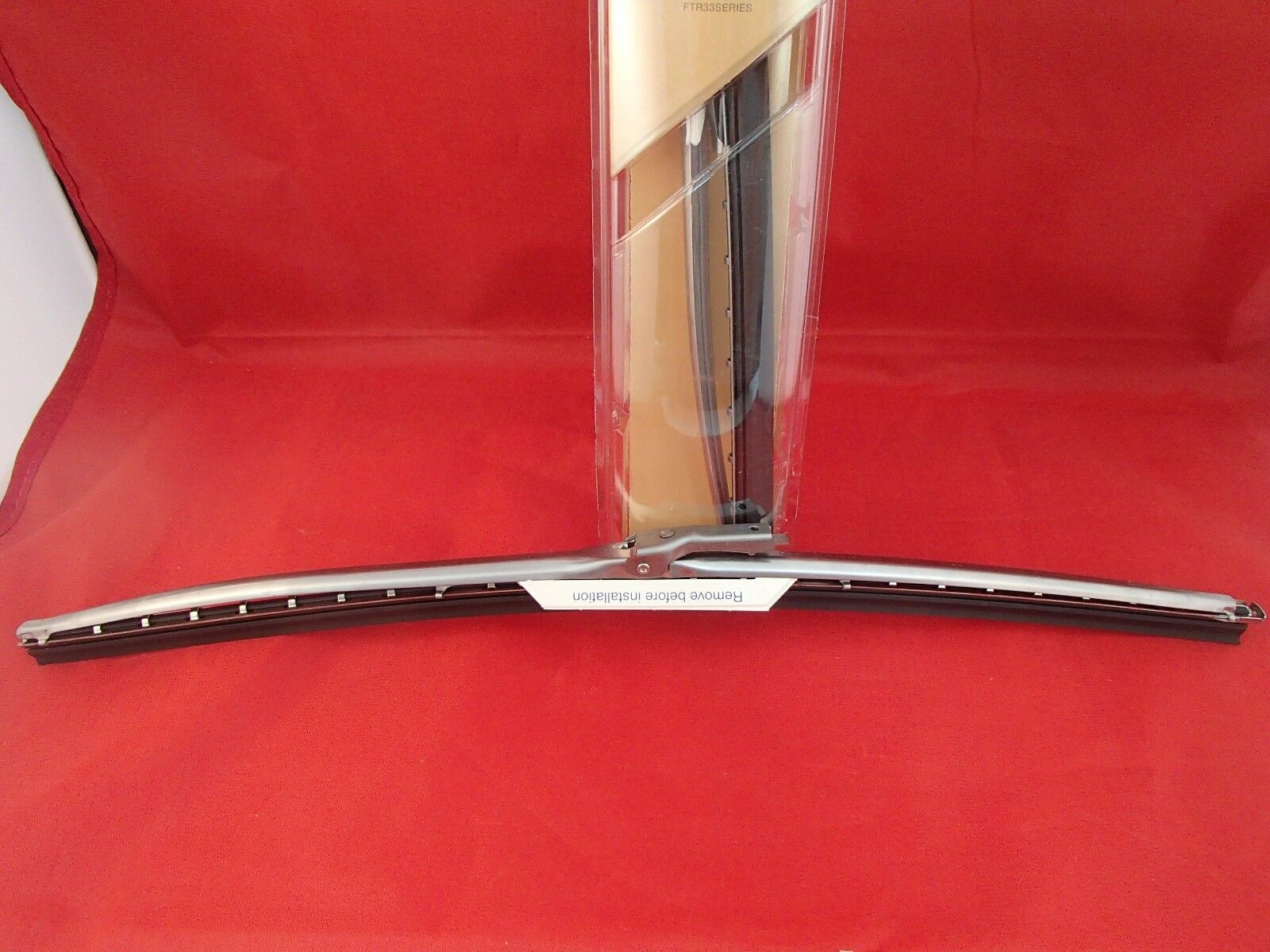 Classic Wiper Blade 15" Antique Auto Vintage Styling Silver Finish Trico 33-150